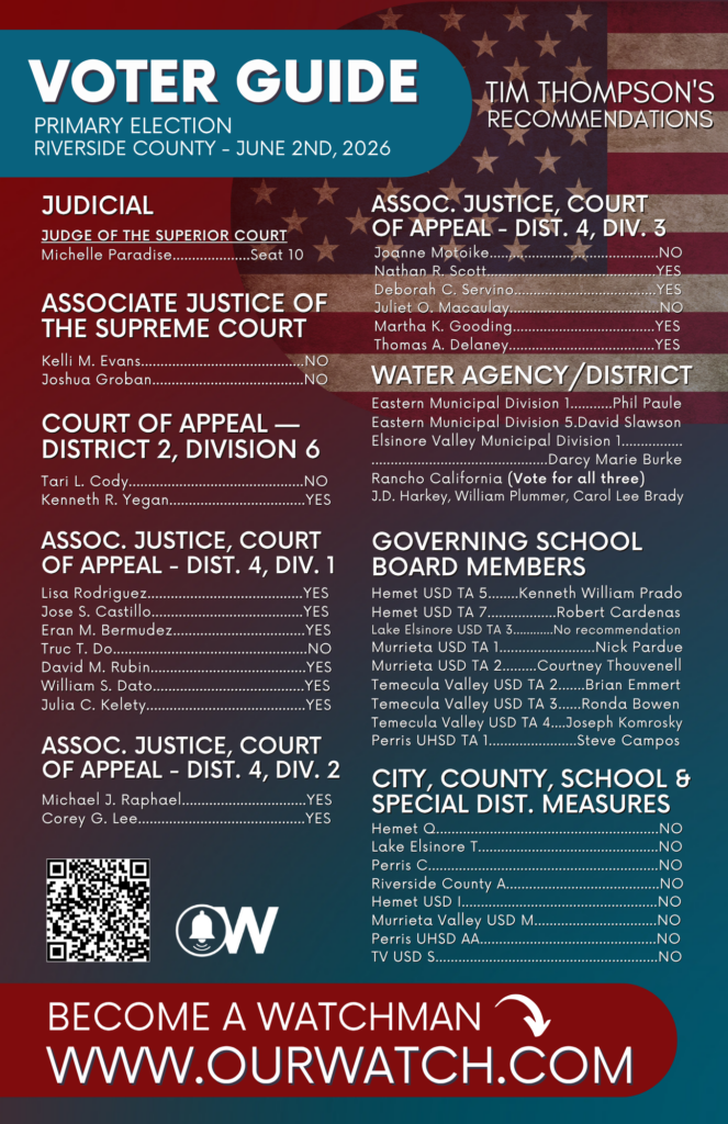 2026 Voter Guide Primary election page 2